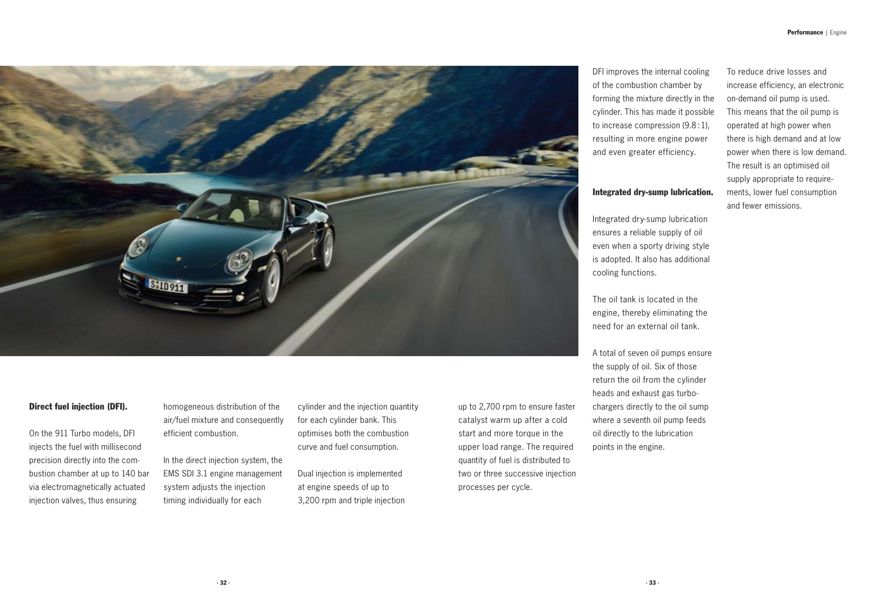 2010 Porsche 911 Turbo Brochure Page 34